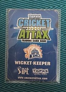 MS Dhoni Vintage Rare  Card