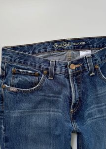 Y2K low rise bootcut jeans