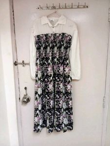 Floral Print Midi Dress