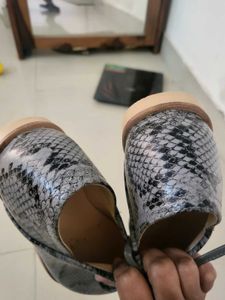 Snake Print Shoes