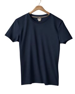 💥New Men's Premium Solid Cotton Navy Blue T-shirt