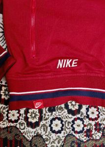 Nike Red Zipper In Best Condition