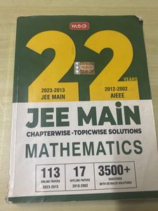 MTG JEE MAIN Mathematics Solutions