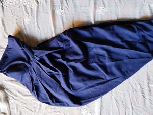 Blue Floral Print Kurta with salwar