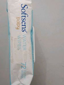 Softsens Baby Water Wipes