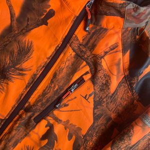 Orange Camouflage Hunting Jacket