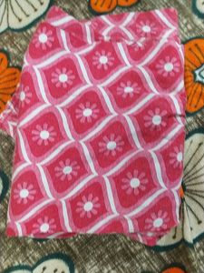 Pink Printed Palazzo Pants