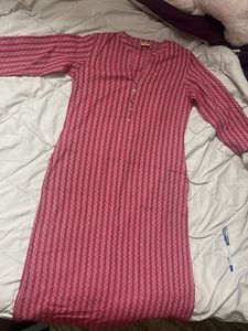 Maroon Ethnic Kurta