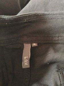Black Wide Leg Cropped Pants