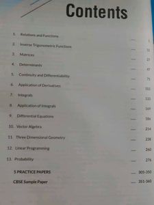 CBSE Class 12 Mathematics Solved Papers