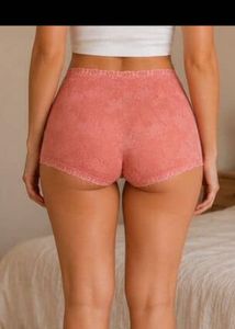 Lace Trim women Shorts