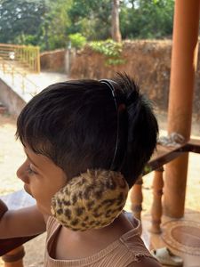 Leopard Print Earmuffs