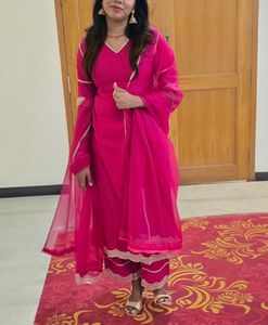 Elegant Pink Kurta Set with Dupatta
