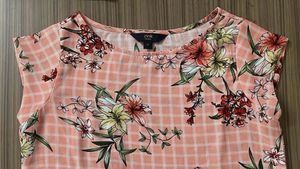 Zink Floral Print Top