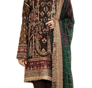 Pakistani Embroidered Kurta Suit