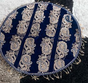 Embroidered Velvet pooja thali posh only 1
