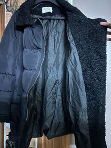 eligant black long jacket