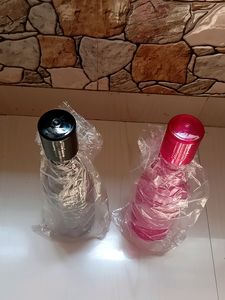 NEW SET OF 2 SOLIMO WATER BOTTLES