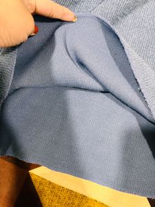Blue Knit Sweater