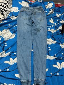 Denim Joggers - New with Tags!