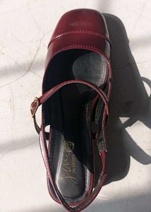 Cherry Red Heel : New And Unworn