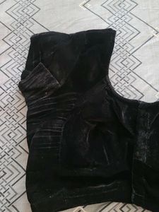 Black Velvet Blouse