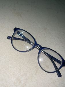 Stylish Blue Round Eyeglasses