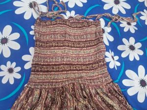 Bohemian Maxi Dress &amp; Lace Top Set