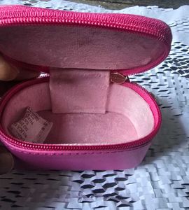 Nykaa hot Pink Mini Makeup Pouch vanity
