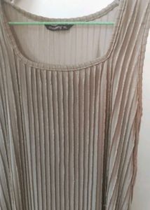 Shiny Beige bodycon ✨