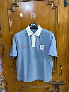 Westside Men's Blue Polo T-Shirt Relaxed Fit