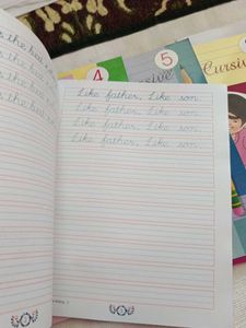 Cursive Writing 6 book set each 50 coins