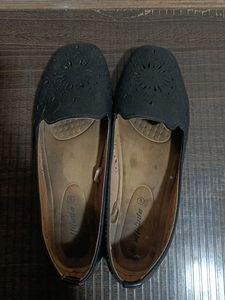 Black Flat Loafers