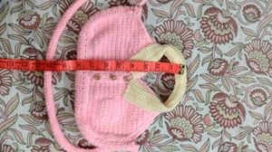 Crochet Collared Shirt Bag