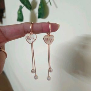 Heartbeat Dangle Earrings