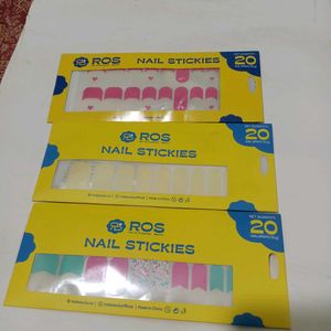 ROS Nail Stickies - 3 Packs