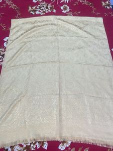 3 dupatta/ hizab combo - Blue with feather ,Yellow
