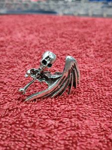Skull &amp; Wing Ring