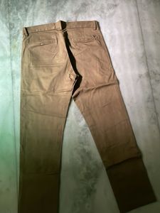 Allen Solly Men's Casual Khaki Trousers