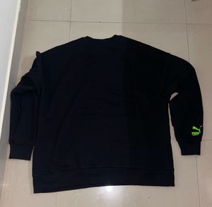 90%.off Sale Korean oversized baggy black Puma