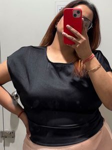 zudio Black classy top! new but no tag!