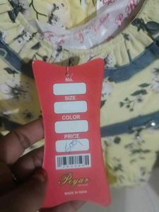 Peyar Yellow Floral Kurta