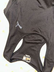 Puma Black Racerback Tank Top