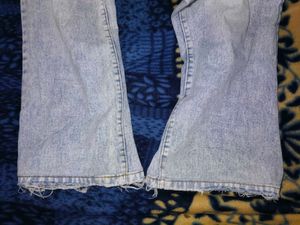 Light Wash Wide Leg Jeans