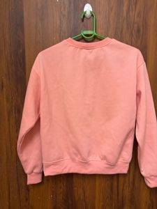 Adidas Peach Crewneck Sweatshirt