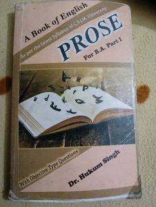 Prose For B.A 1