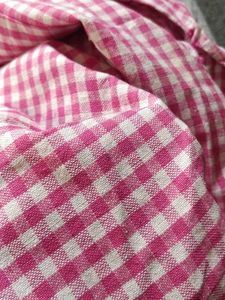 Cute pink Gingham Apron