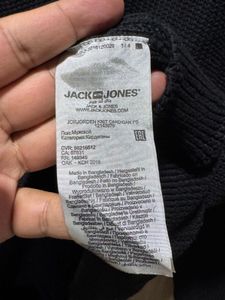 Jack &amp; Jones Black Shawl Collar Knit Cardigan
