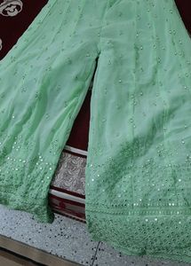 Party Wear Sharara Dress 4 PC Set Unused