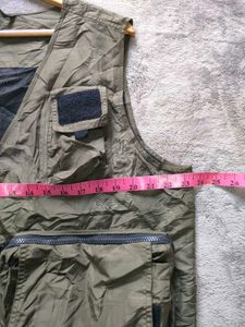 Vintage Utility Vest Jacket